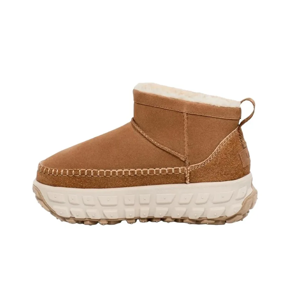UGG Короткие Снежные Ботинки Женские Каштановые