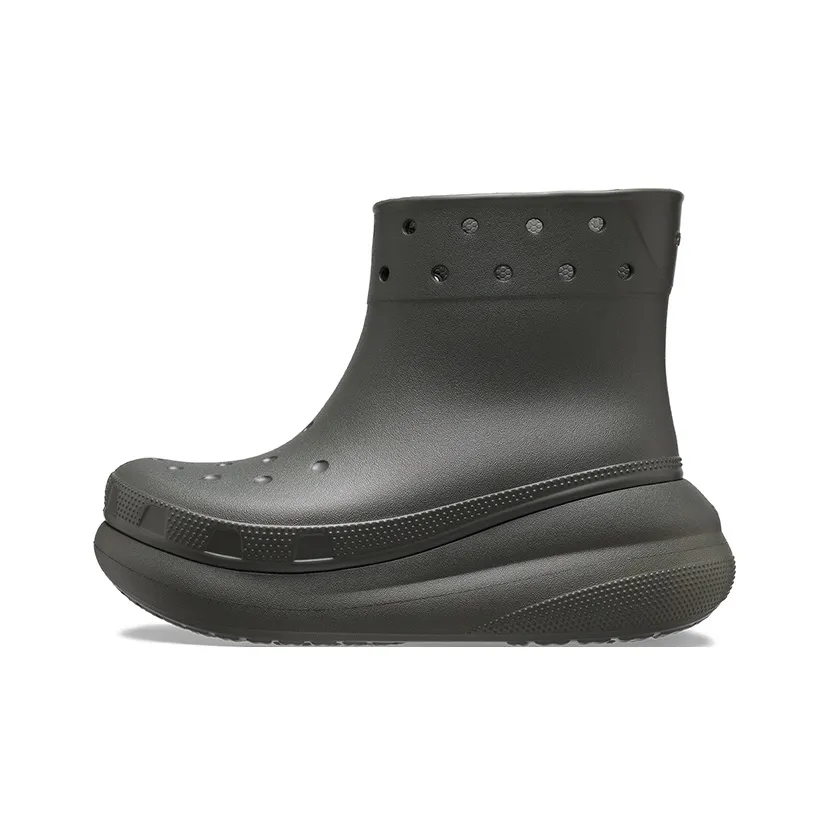 Crocs Classic Crush Rain Boot Dusty Olive Women's