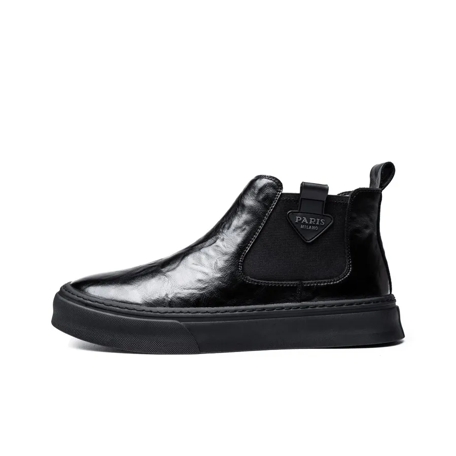 YEDANI Ankle Длина (размер в длину) Челси Мужской Черный