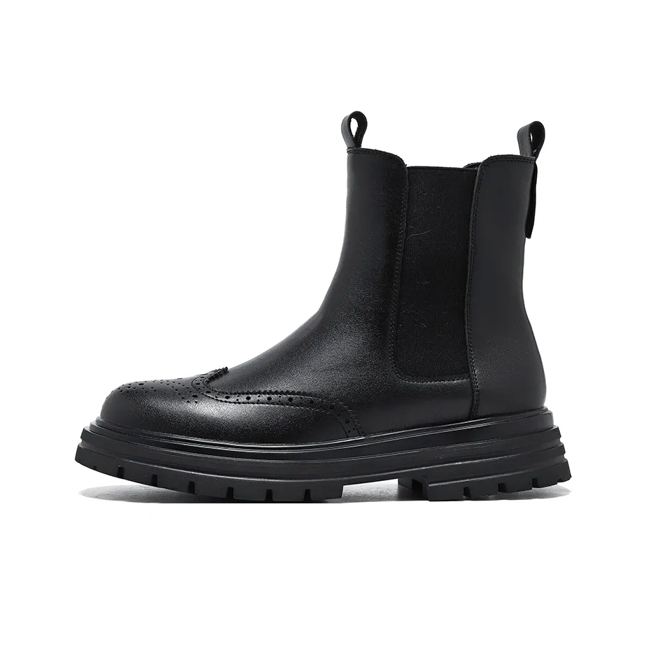 Cachiotti KAQIAODI Knee High Chelsea Boots Men's Black
