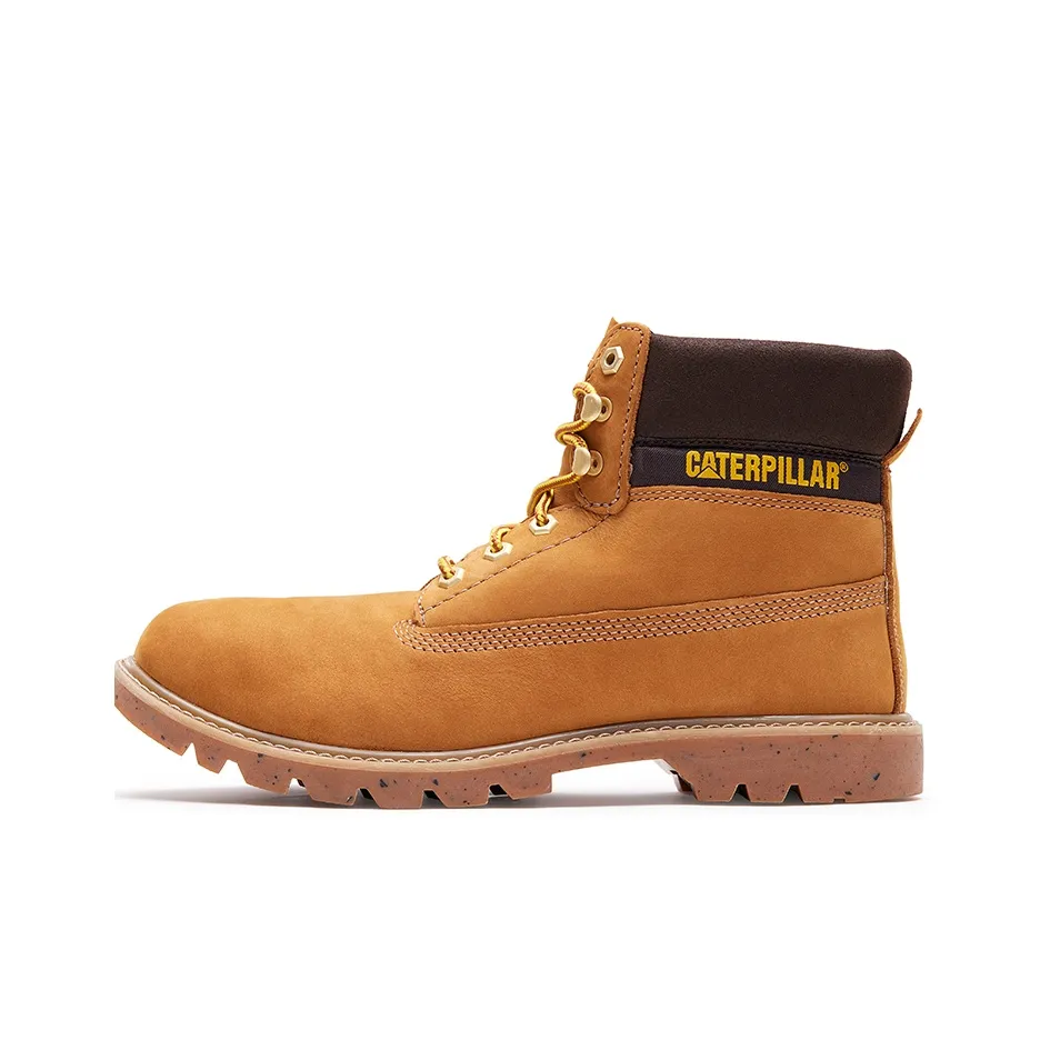 CAT Colorado Series E Breathable Wear Resistant Slip Resistant Short Outdoor Boots Unisex Dark Brown