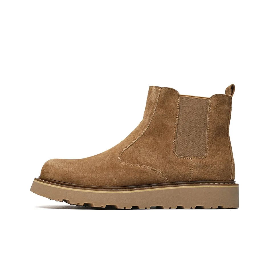 Dounkol Get Cool Short Chelsea Boots Men's Yellow