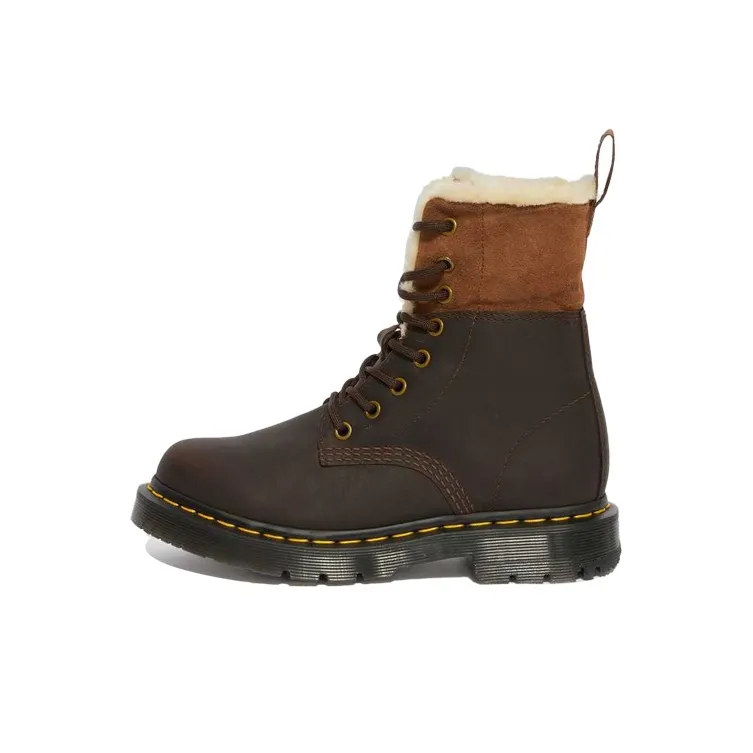 Dr. Martens 1460 Wintergrip Brown Women's