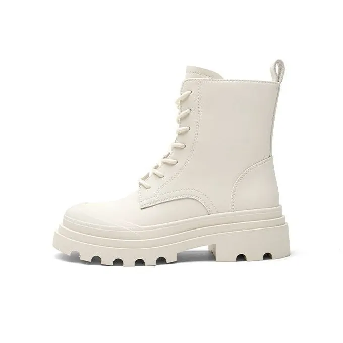 TOOMANYSHOES Круглый And PLUMP Короткий MID Голень Мартин Boot Женские