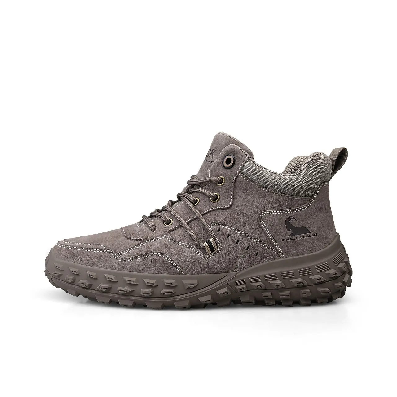 BECK Wear-Resistant Cushioning Height Increasing Slip-Resistant Crew Outdoor Boots 6.5cm Men's