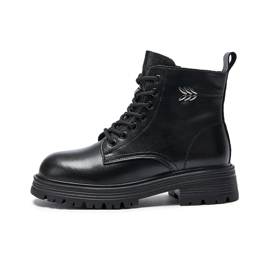 LAORENTOU Мартин Boot 4CM Женские Черный
