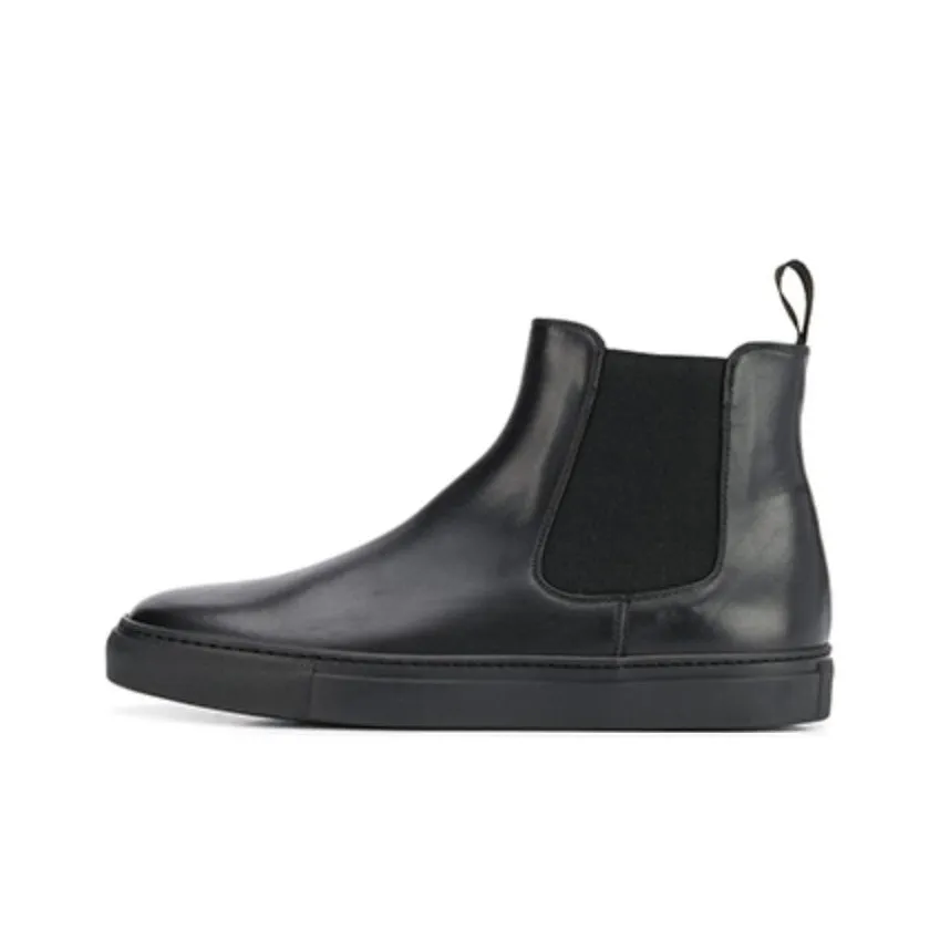 SCAROSSO Tommaso Round Toe Chelsea Boots