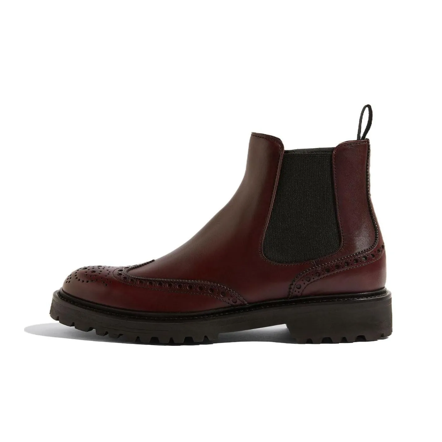 SCAROSSO Poppy Slip On Brogue Boots Sneaker Women's