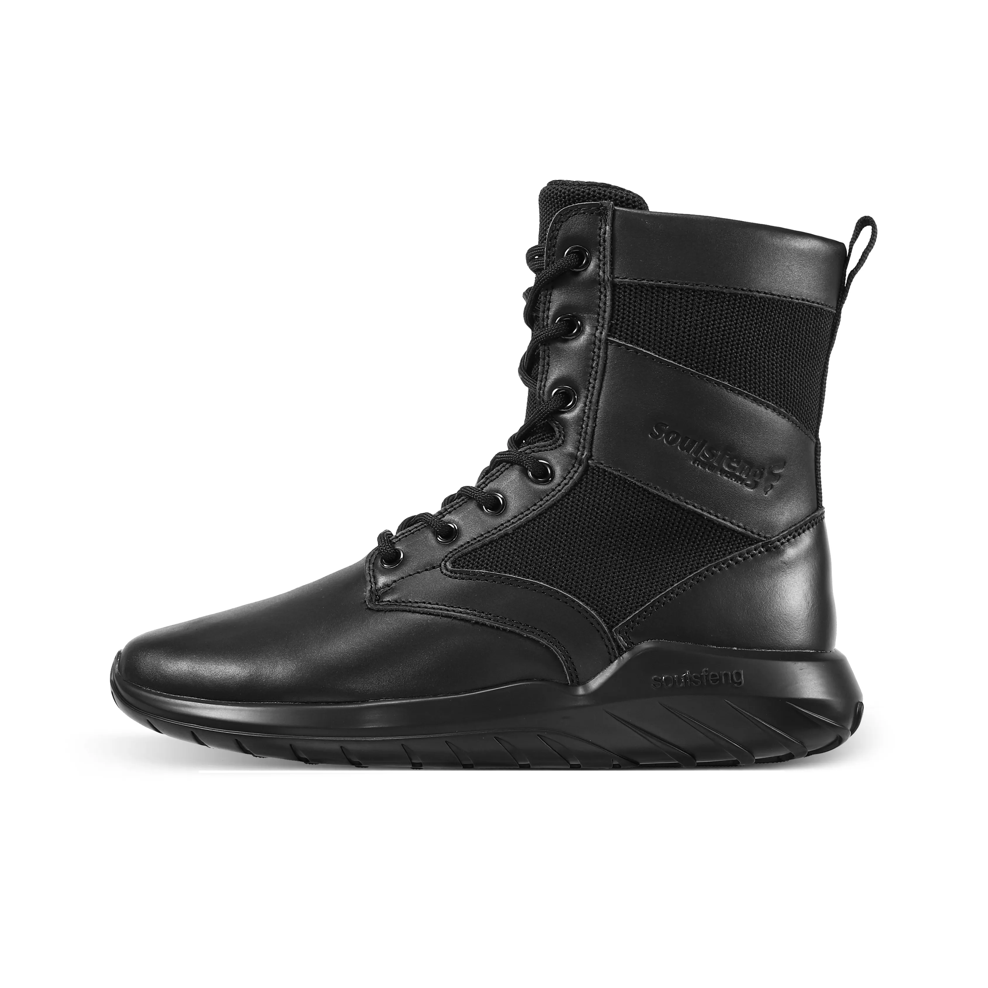 SOULSFENG Износостойкий Дышащий Противоскользящий Crew Аутдор Унисекс Черный