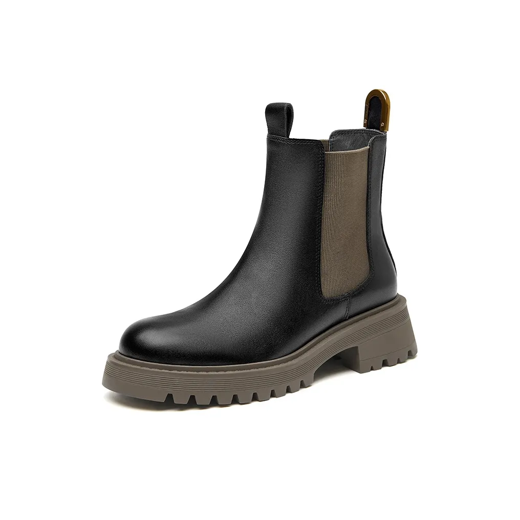 DG Короткий Челси Женские Черный Коричневый