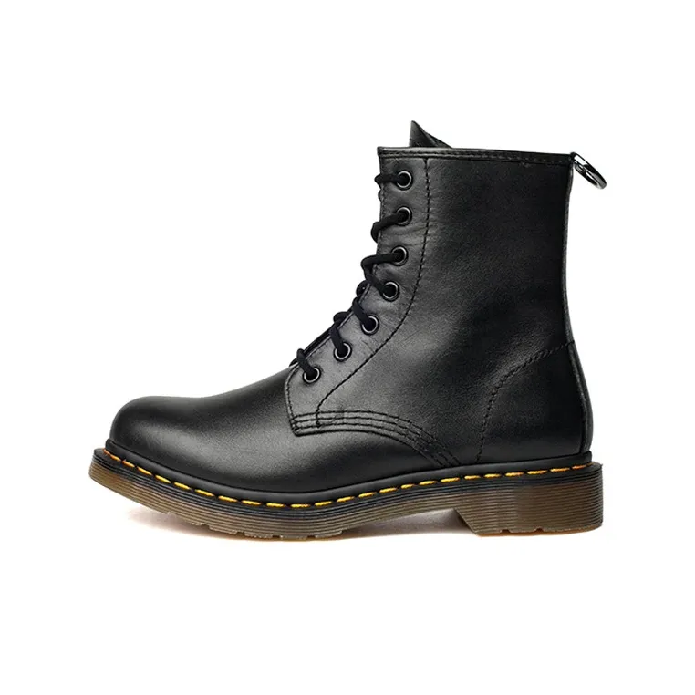 BEFFON Martin Boots Unisex Black