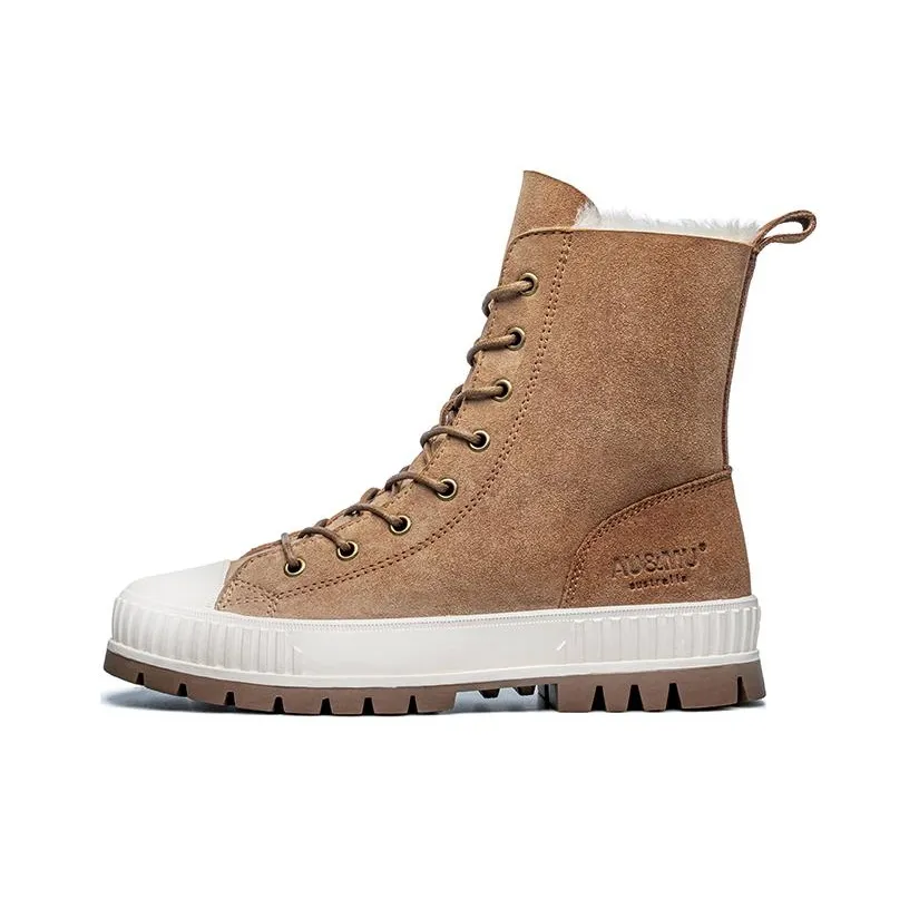 AU&MU Сноубутсы Каштановый Женские