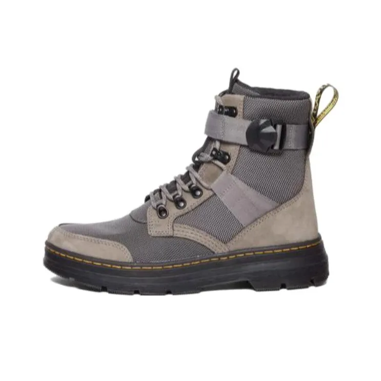 Dr.Martens Combs Tech 2 Ankle Boots Men's Gray Black