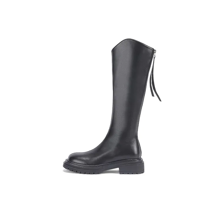 DAPHNE Knee high Boots Women's Brown/Black/Ecru