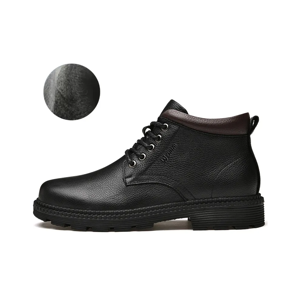Wen Nai Martin Boot Men's Black