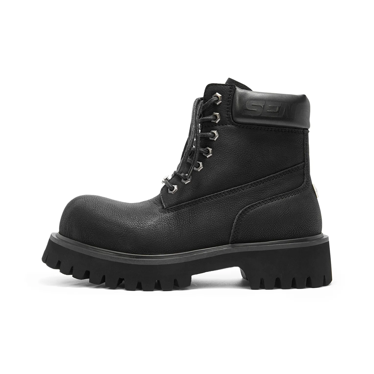 SENGUOGUO Короткий ботинок Martin 5 см унисекс черный