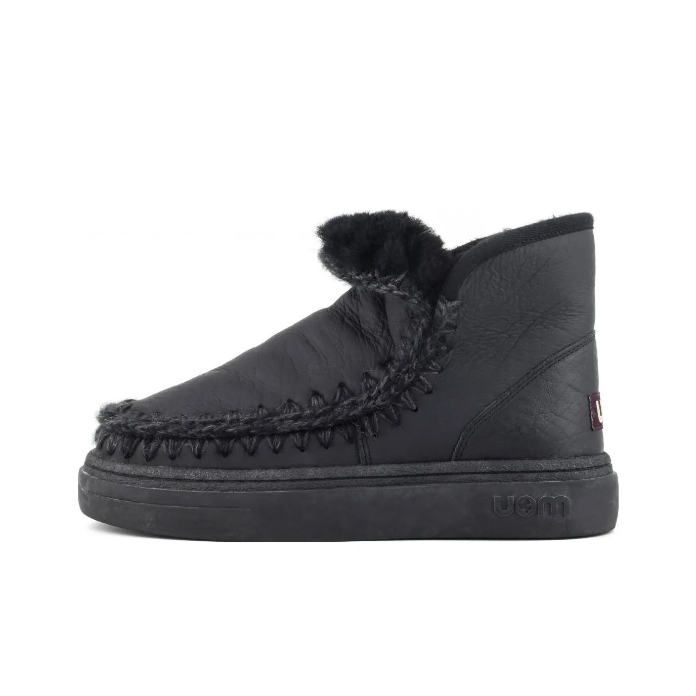 MOU Short Snow Boots Women's Frosted Black