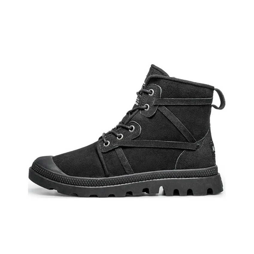 AU&MU Сноубутсы Черные Женские