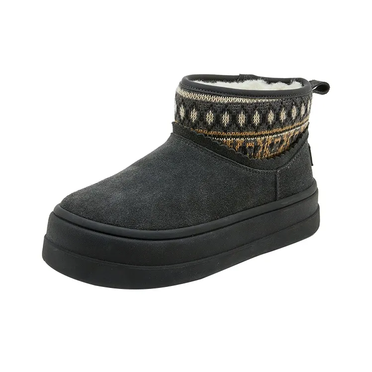 Joy Mario Короткие Сноубутсы Женские Темно-Серые