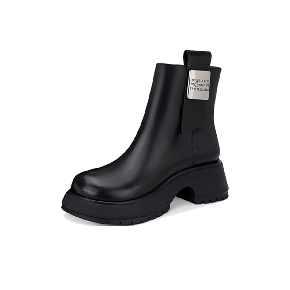 JESSICA SOPHIA Ankle Boots 4.5cm Women's Black