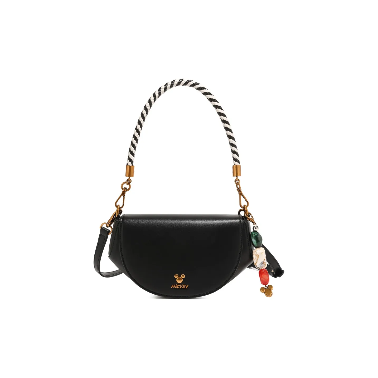 Disney Mickey Series PU Shoulder Bag Handbags Shoulder Bags Regular Women's Black/Brown