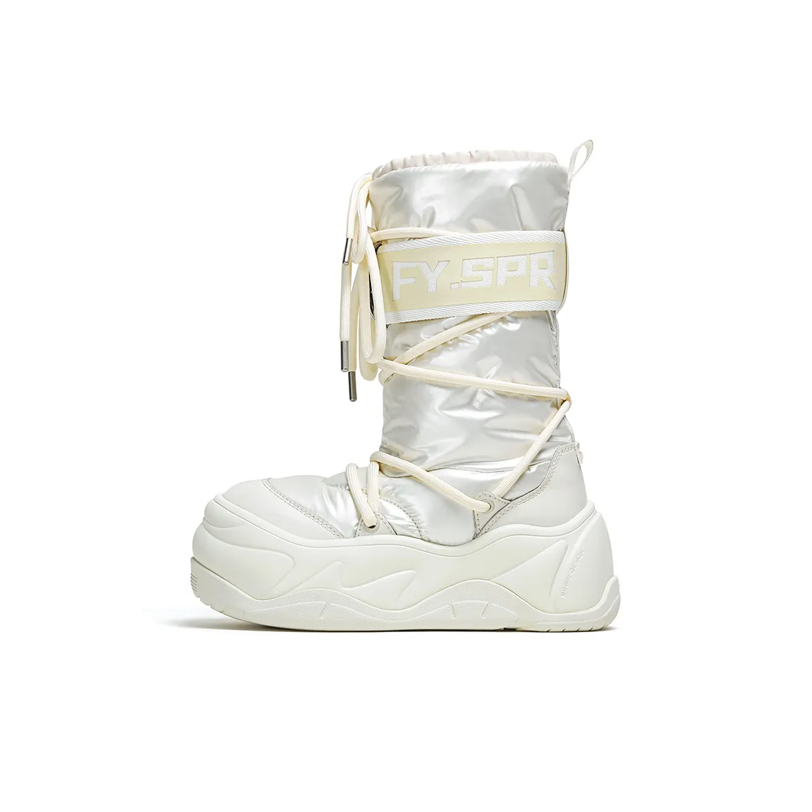 FY SPR Wifi Термический Водонепроницаемый Увеличение Высоты Ботинки для Сноуборда Crew Женские Экрю