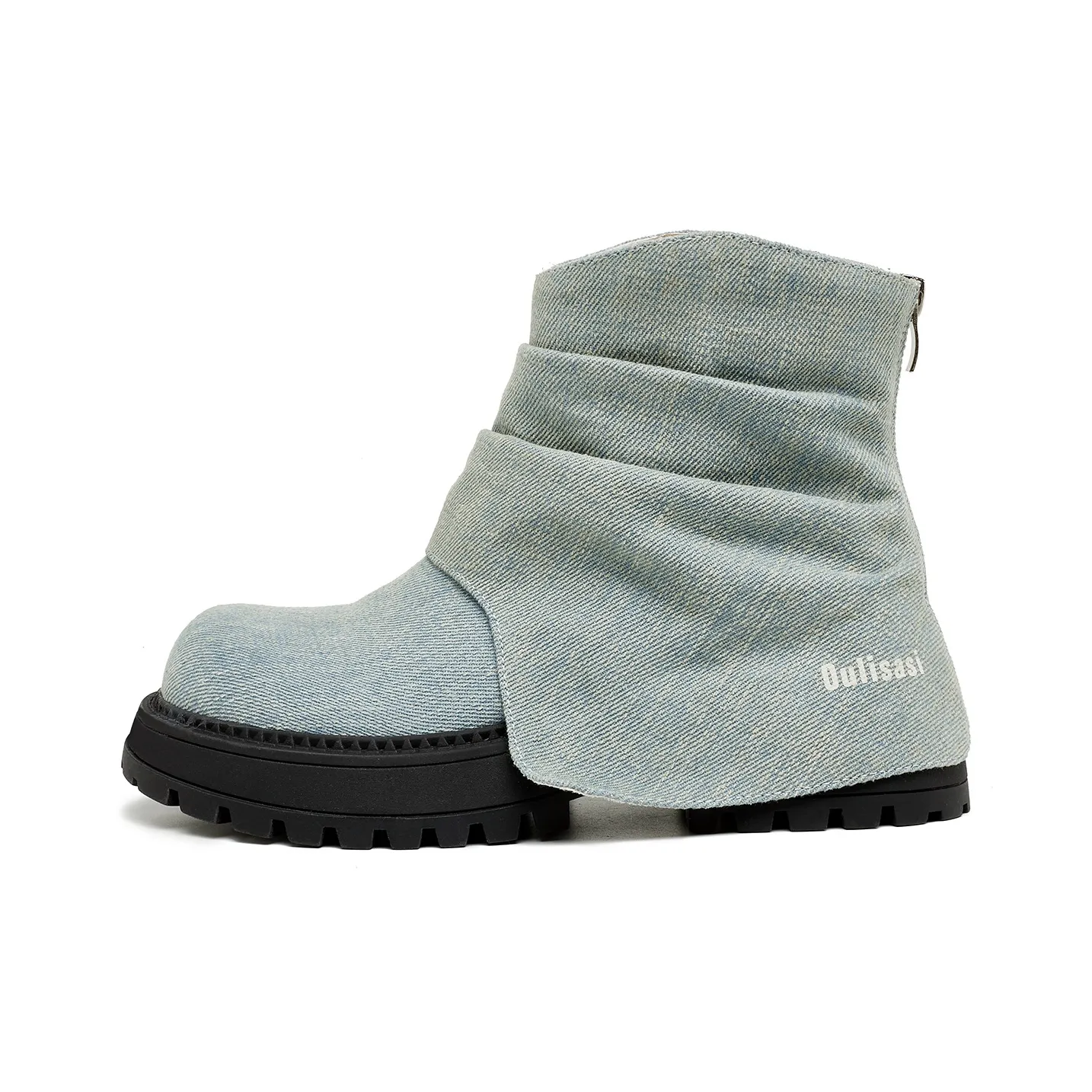 OULISASI Ботильоны Женские Джинсовый Синий