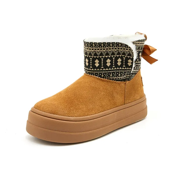 Joy&Mario Сноубутсы Верблюжий Женские