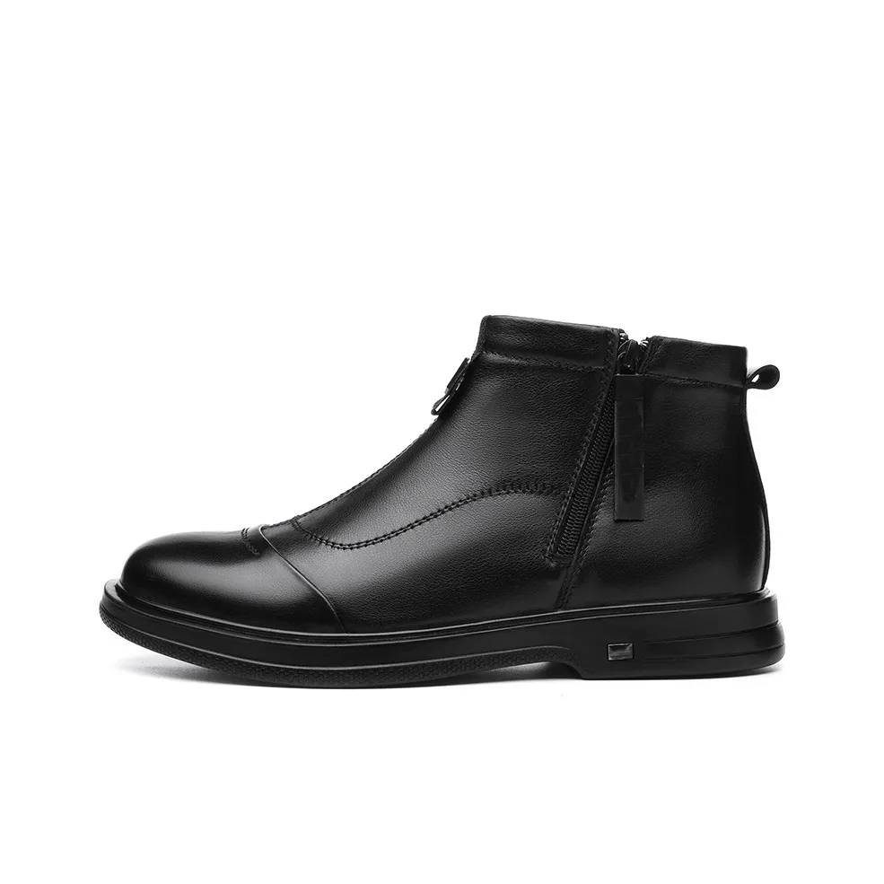 Kangaroo Head Ankle Boots 3.5cm Unisex