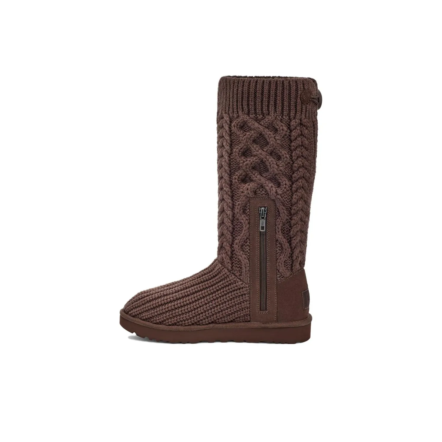 UGG Classic Cardi Cabled Knit Boot Burnt Cedar Women's