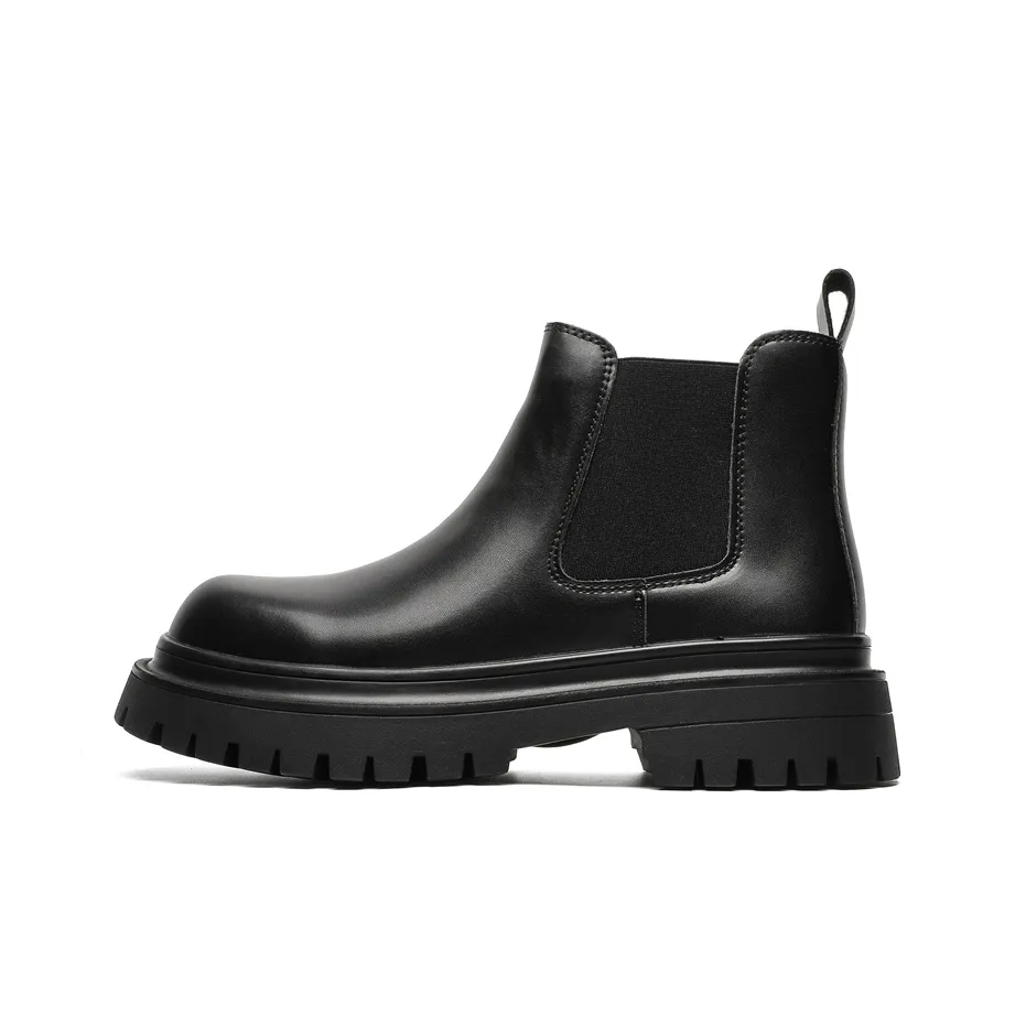 WEISHIBANGWEI Короткий Челси Мужской Черный