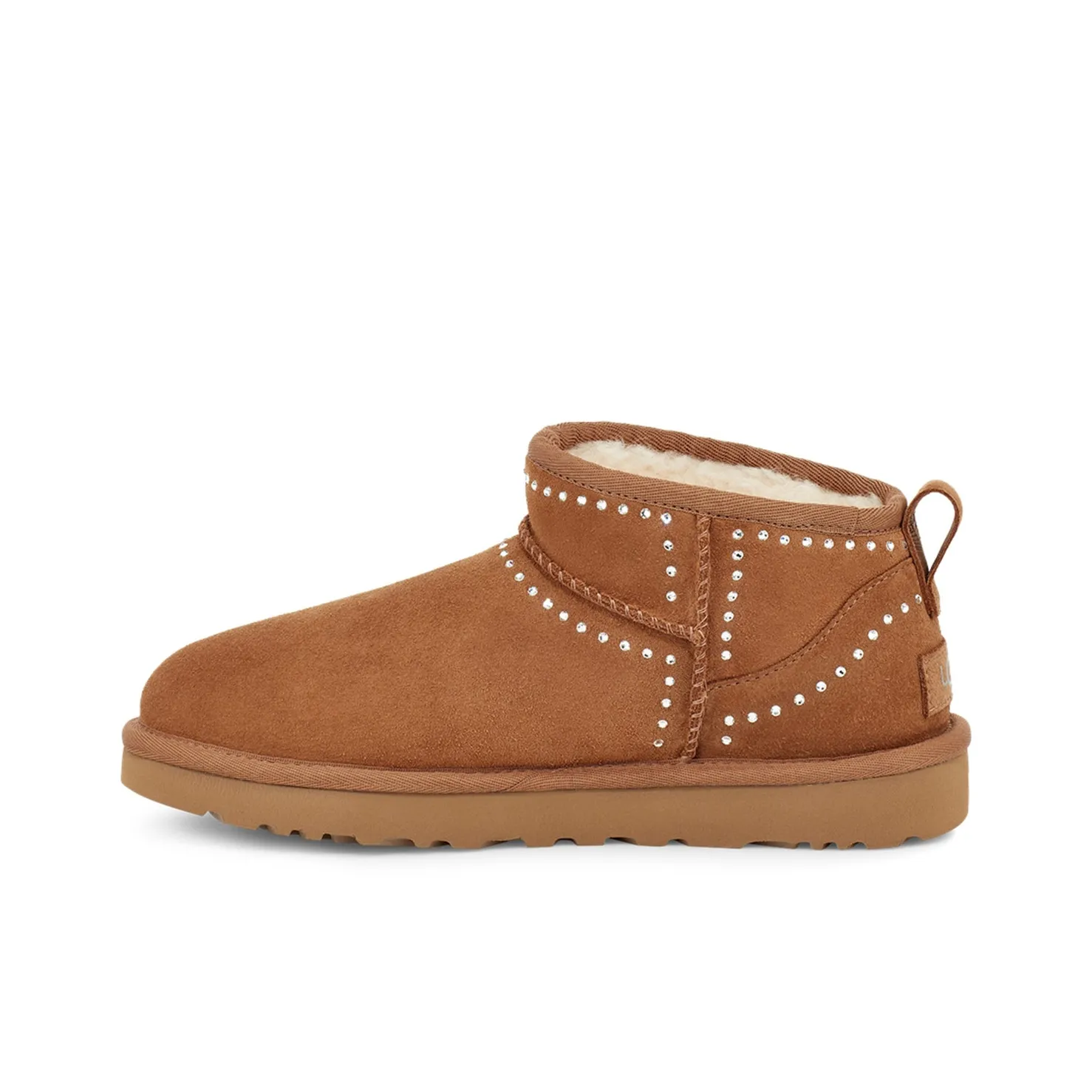 UGG Classic Ultra Mini Bling 'Chestnut' Women's