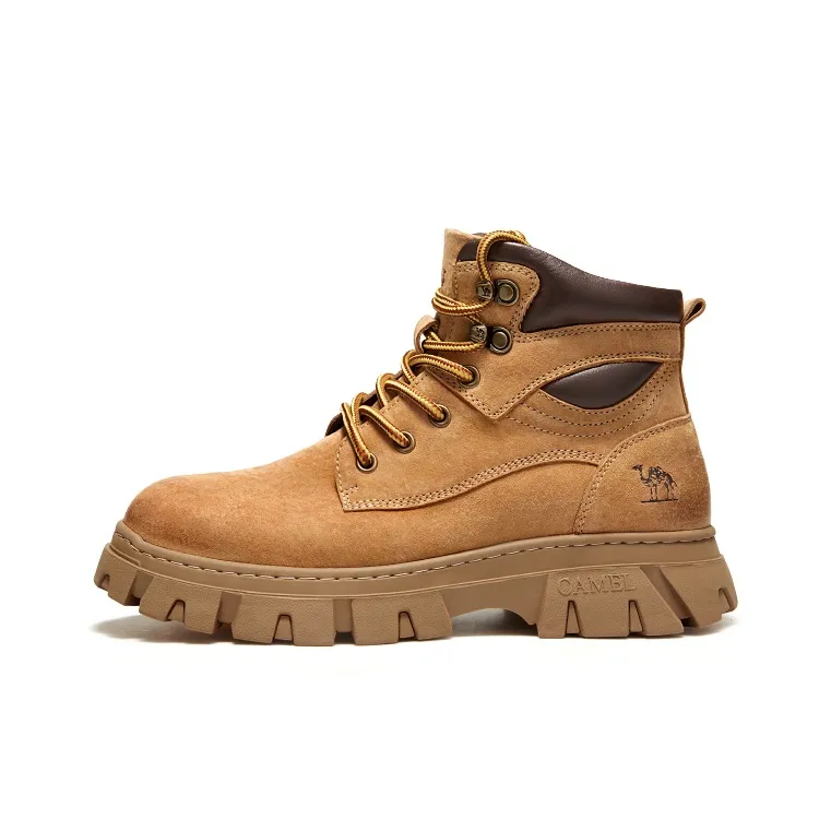 CAMEL Short Martin Boot 5cm Men's Yellow