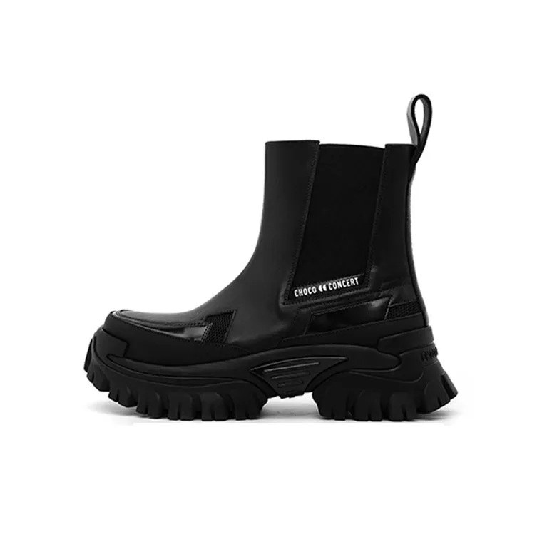 CHOCO CONCERT Chelsea Boots Women's Black
