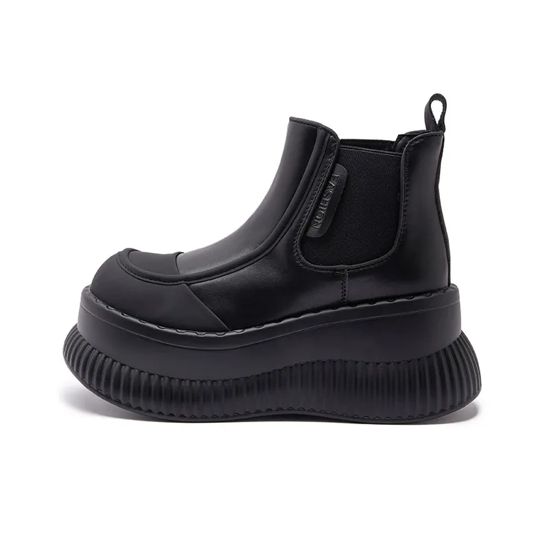 Milan Love Song Crew Chelsea Boots 8.5cm Women's