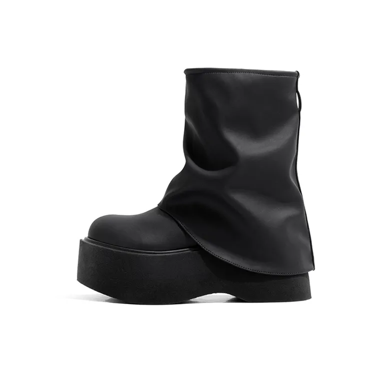 Old Meow Ankle Boots 8cm Women's Black