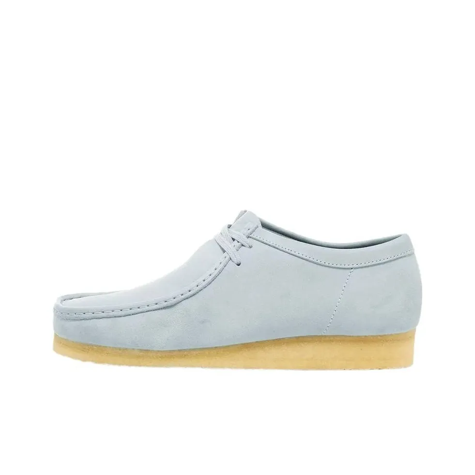 clarks Wallabee 'Light Blue Combination'
