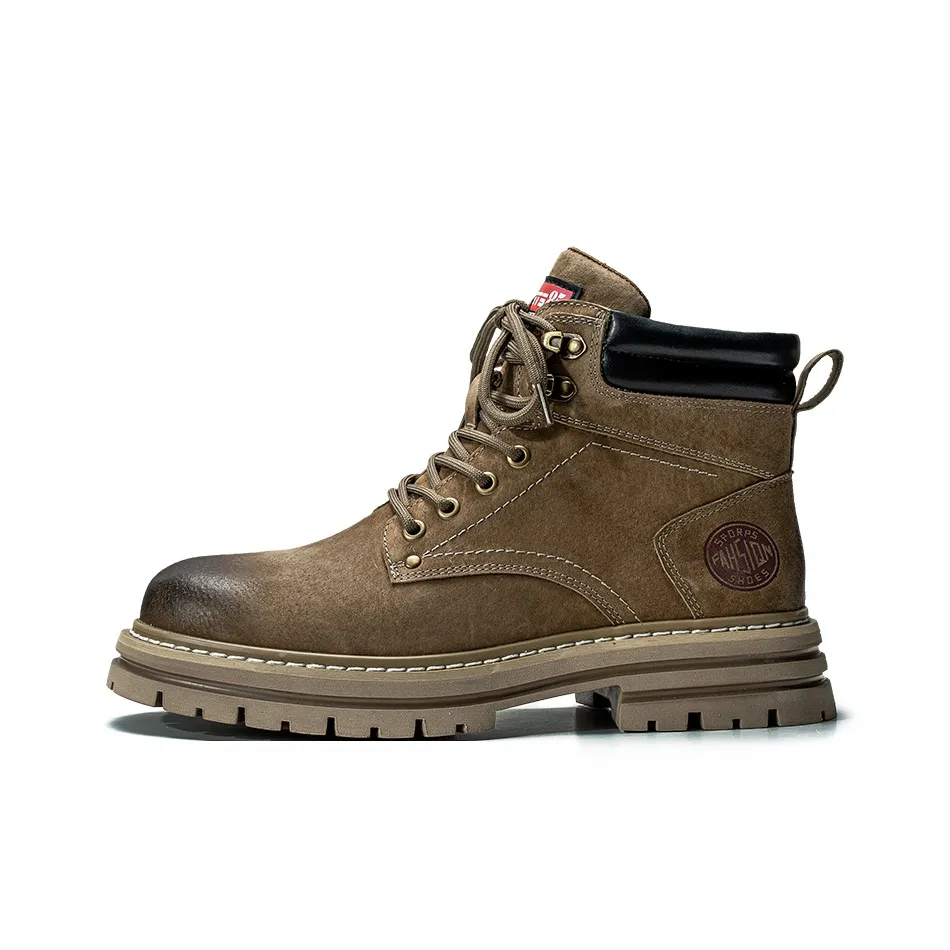 JIETEGONGYANG Короткий ботинок Martin для мужчин