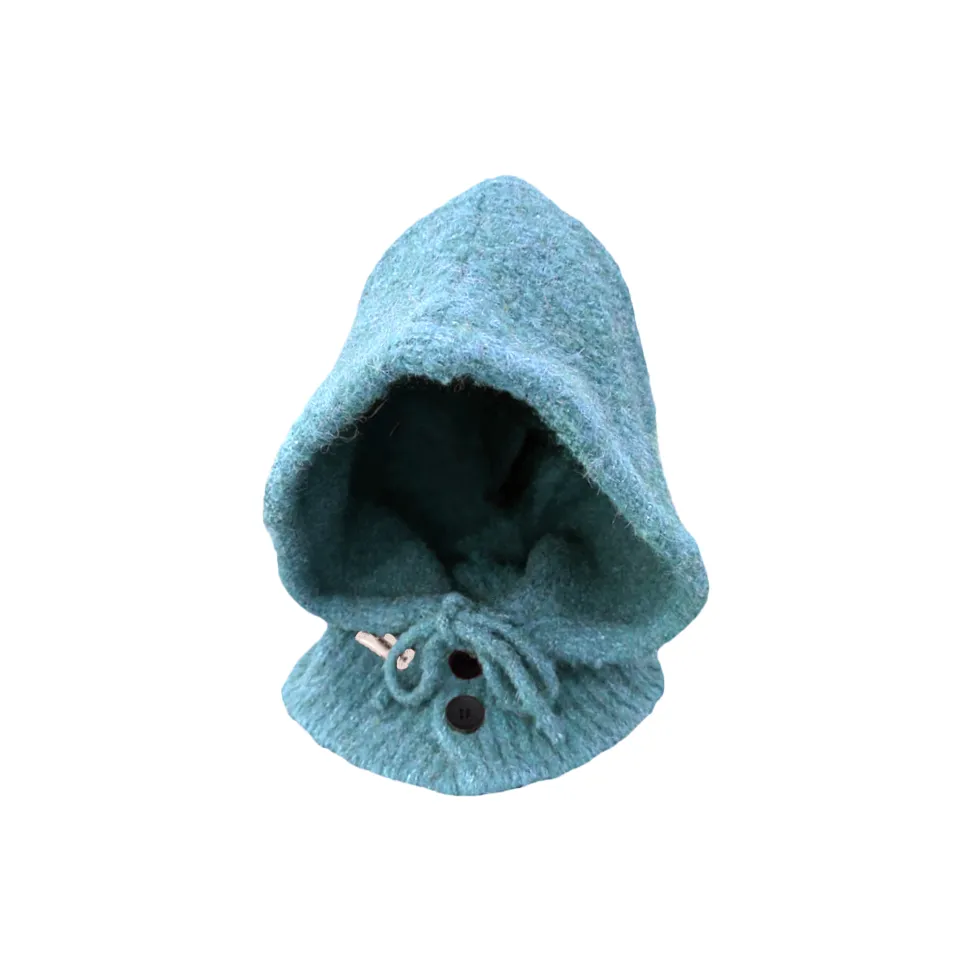 Bejirog Смесовая шерсть Капюшоны и плюшевые шапки Женские