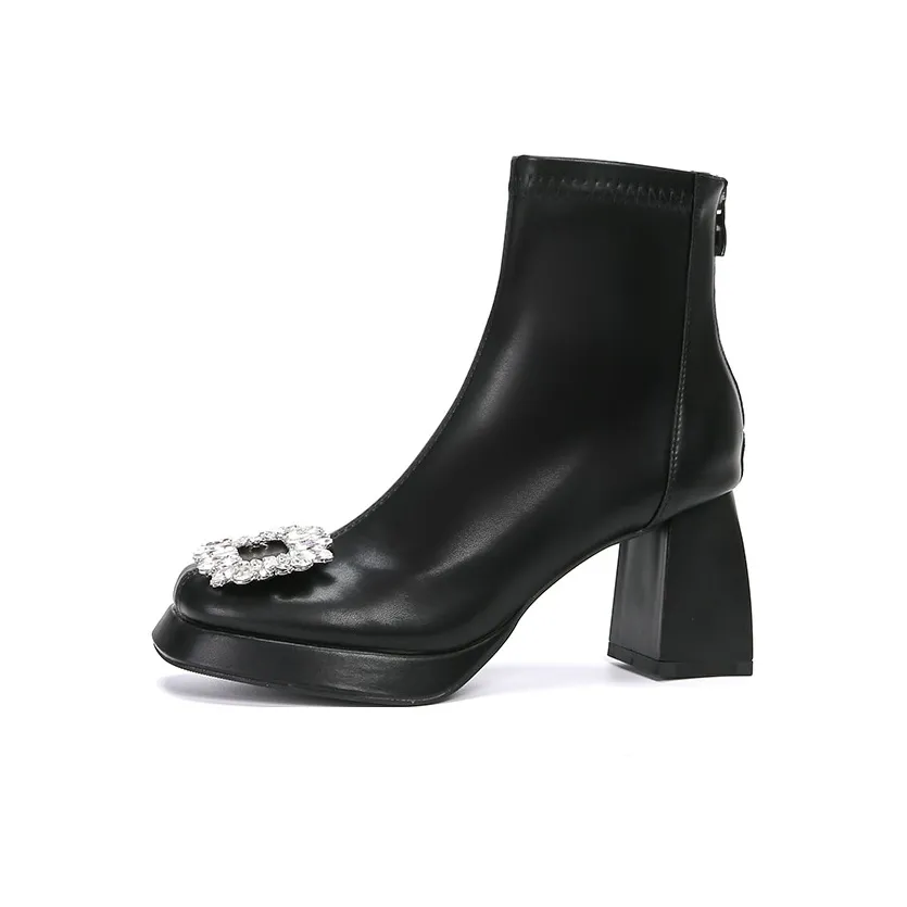 Zubumei Ankle Boots 7CM Women's