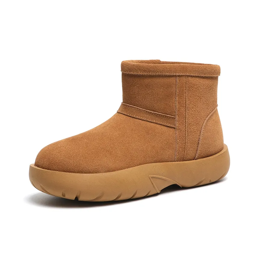 O.L Термический Аbrasion-Resistant Высота Увеличивающие Ботинки для снега Женские