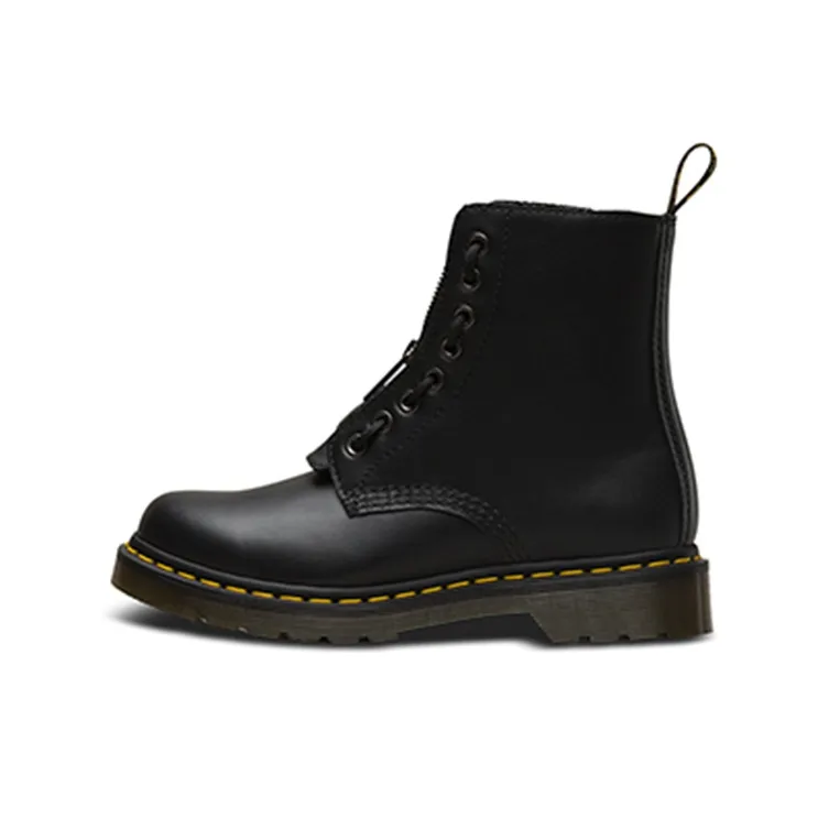 Dr.Martens 1460 Pascal Front Retro High Top Martin Boots Black Women's