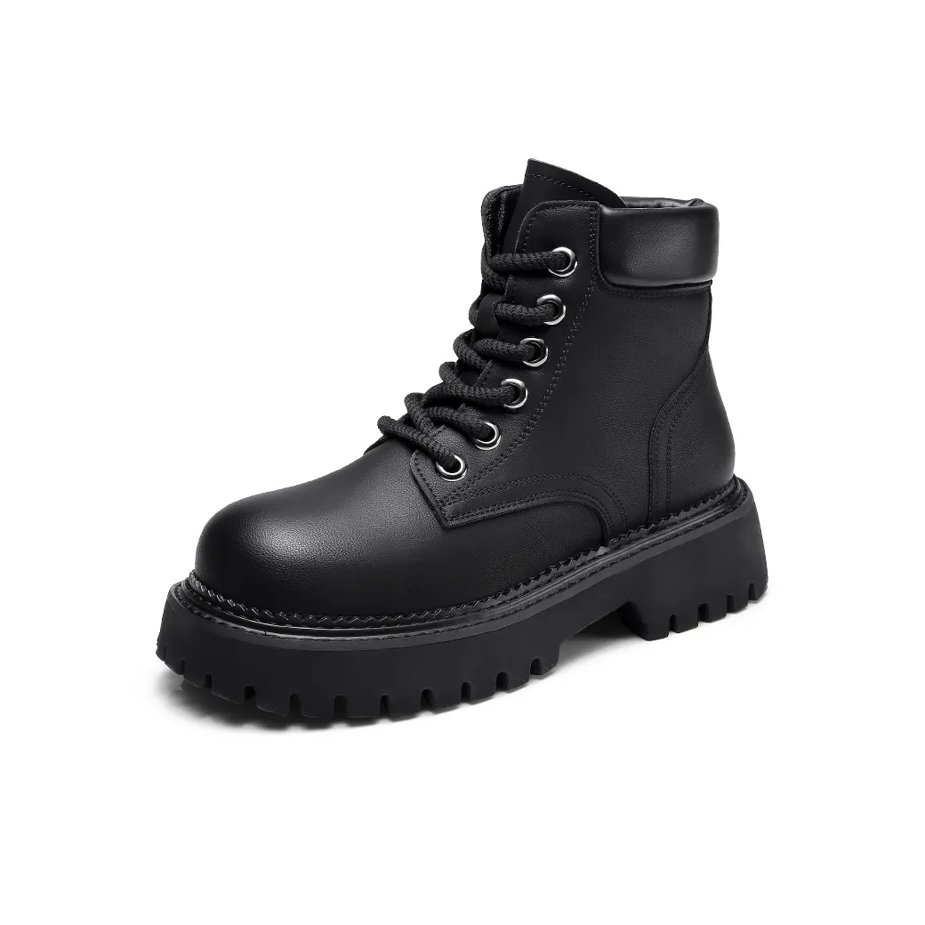Strongman 3515 Martin Boot Women's Black Yellow