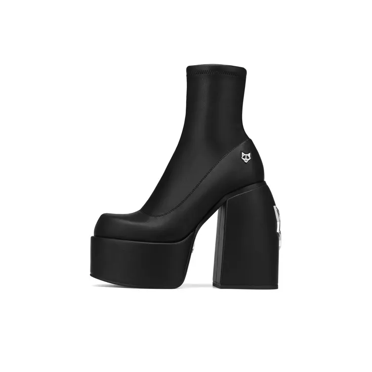 Naked Wolfe Sugar Ankle Boots 13cm Women's Black