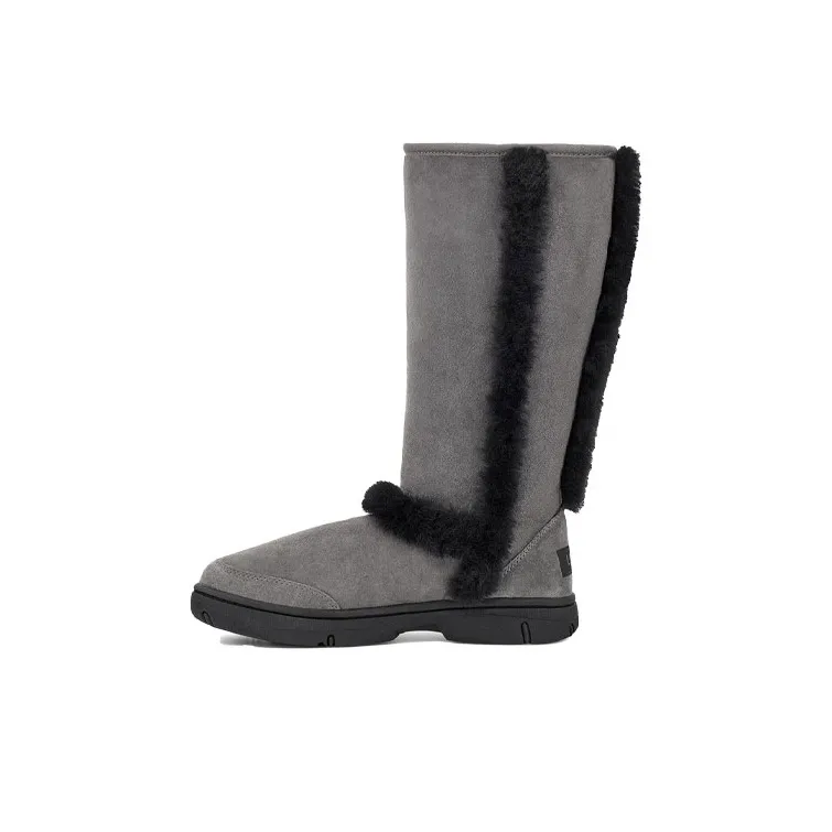 UGG Sunburst Tall Black Gray Women's