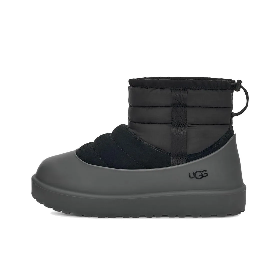 ugg mini bailey logo strap boots chestnut