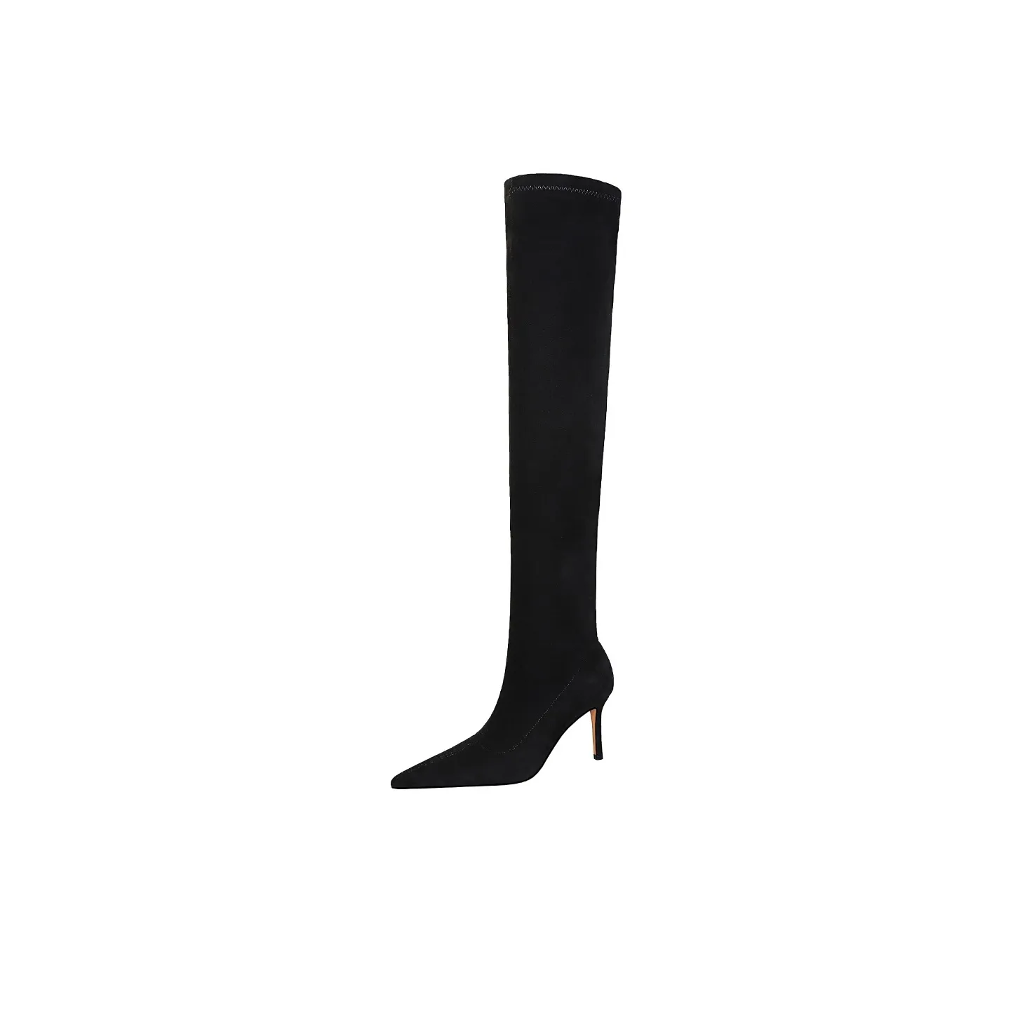 QITUMAUL Over The Knee Boots 8,5cm Женские Черные