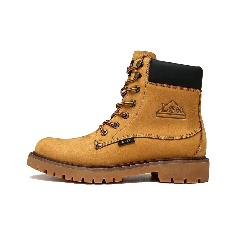 Lee Big Yellow Boots Short Martin Boot Unisex