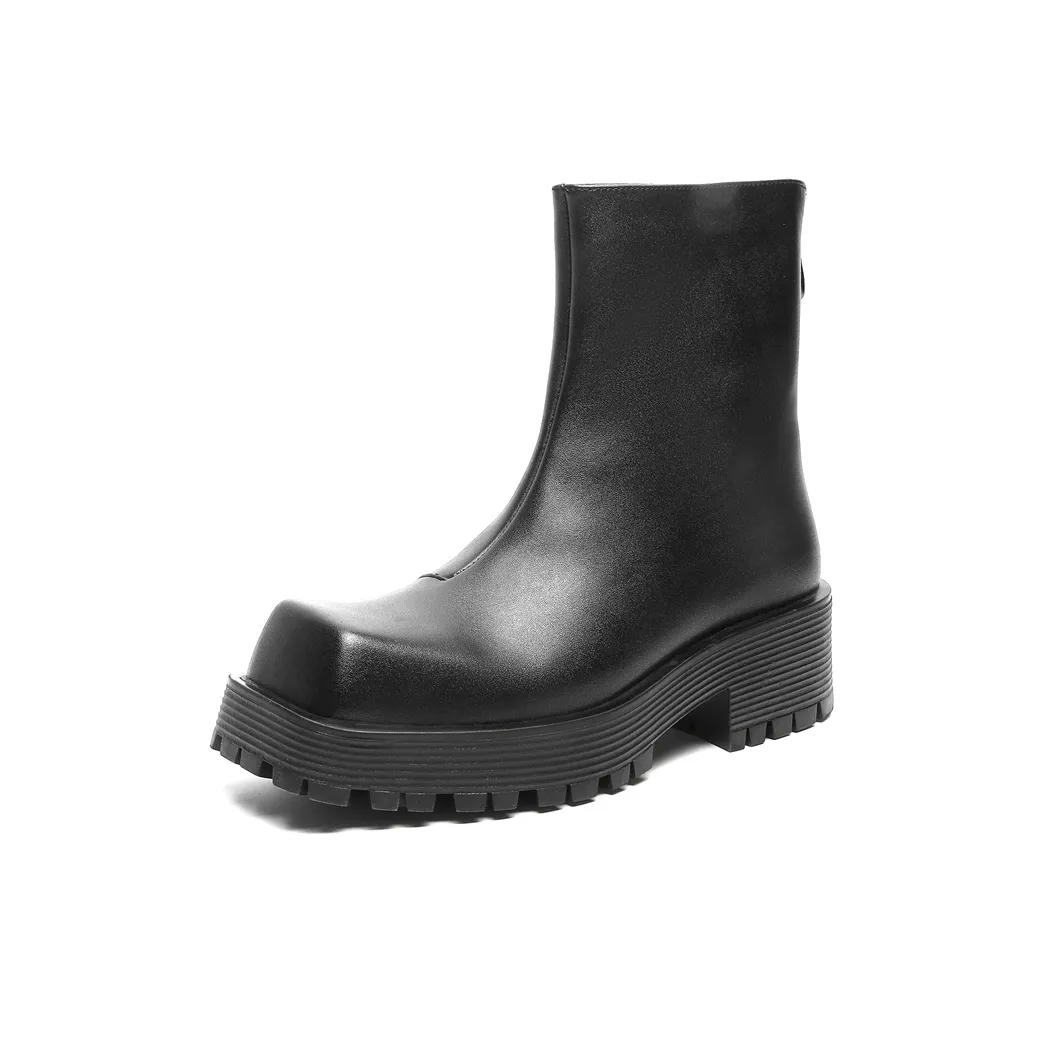 WEISHIBANGWEI Ботильоны Мужские Черные