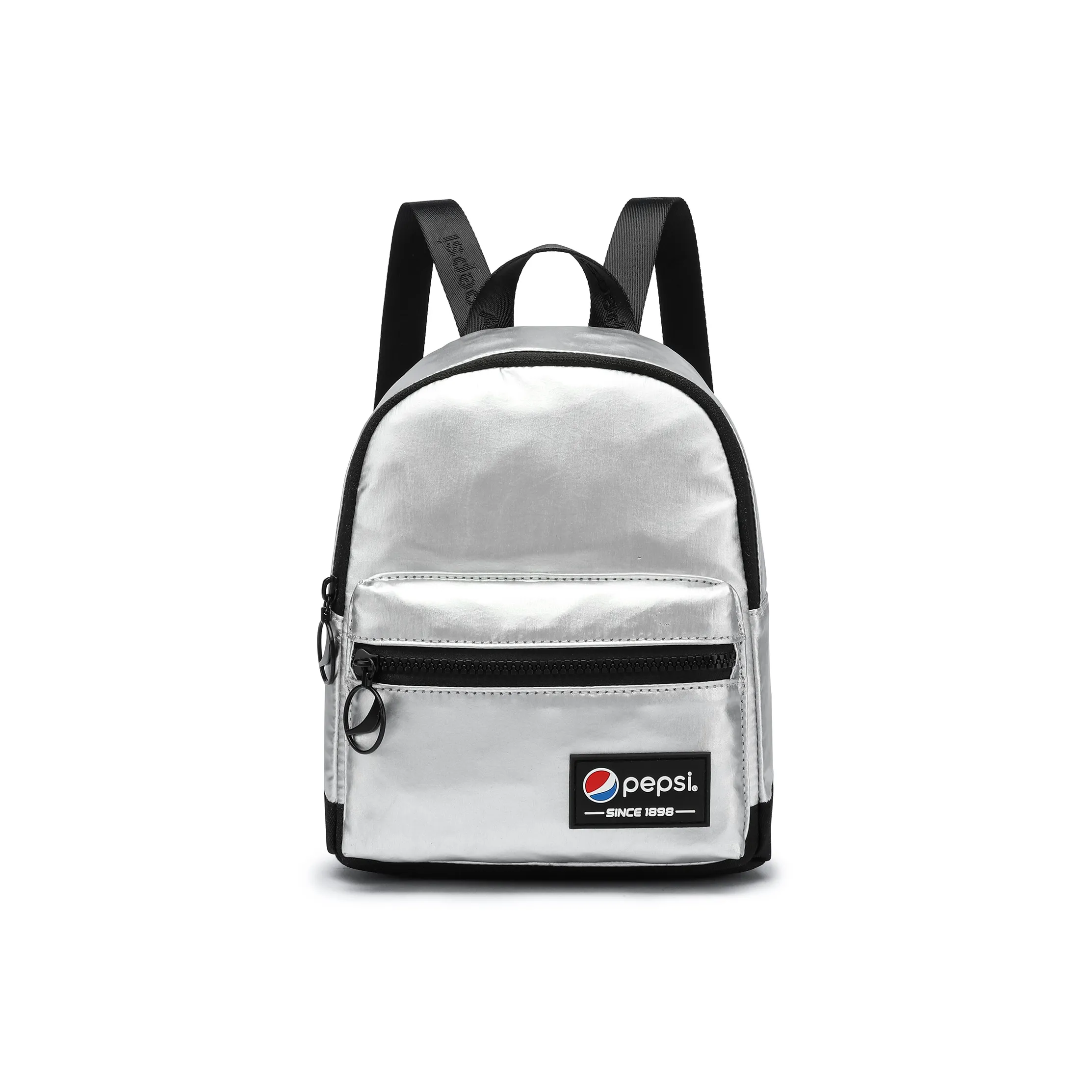 Pepsi Нейлон Рюкзак Мини Женское Серебро